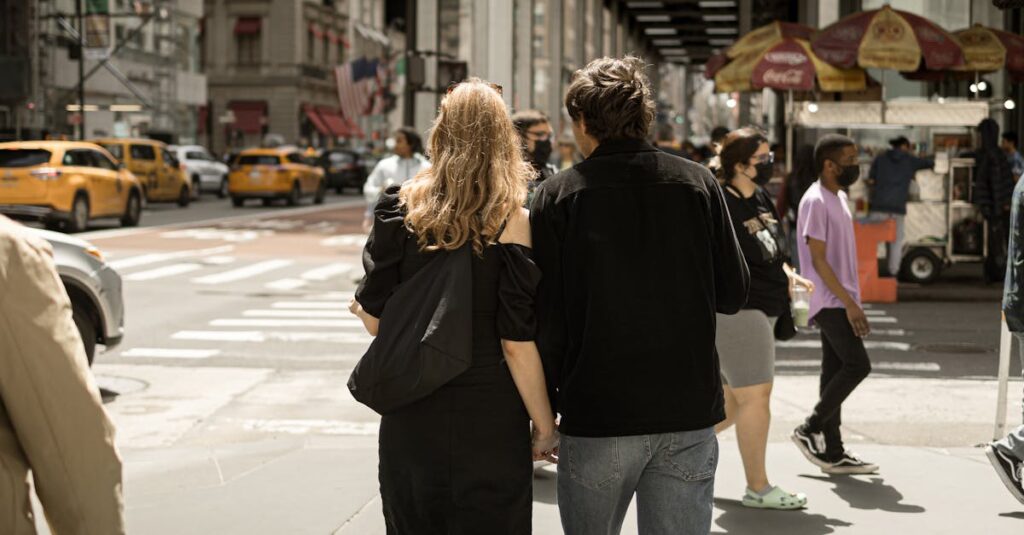 8 Luxury Things To Expect From A Limo Service In New York City Airports 5 walking alone