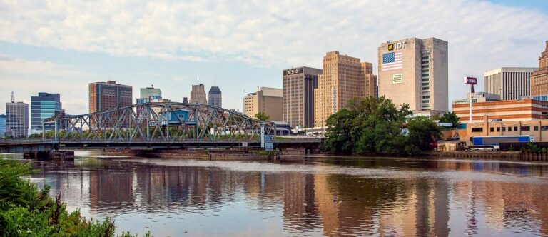 building, bridge, river, urban, architecture, newark, city, skyline, newark, newark, newark, newark, newark