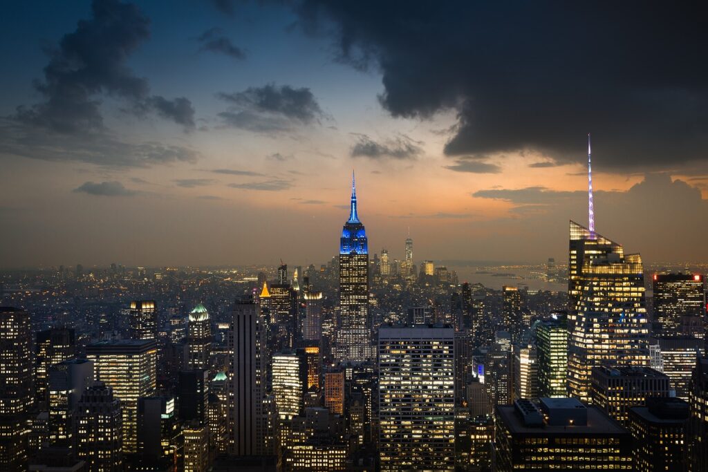 skyscraper, city, skyline, new york, usa, america, manhattan, nyc, architecture, metropolis, top of the rock, new york, new york, new york, new york, new york