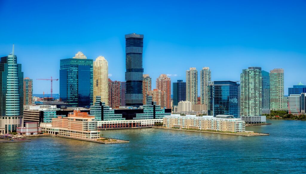 jersey city, new jersey, america, urban, skyline, cityscape, buildings, skyscrapers, bay, harbor, waterfront, scenic, hdr, dock, pier, panorama, cities, blue news, blue new, new jersey, new jersey, new jersey, new jersey, new jersey