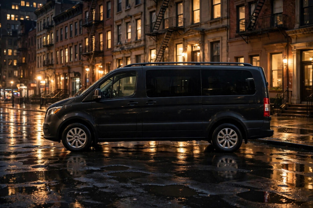 Economy Van or similar — image for illustration only.