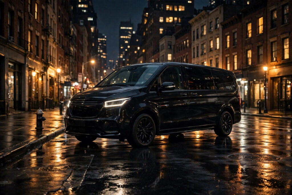 Executive Luxury Van or similar — image for illustration only.