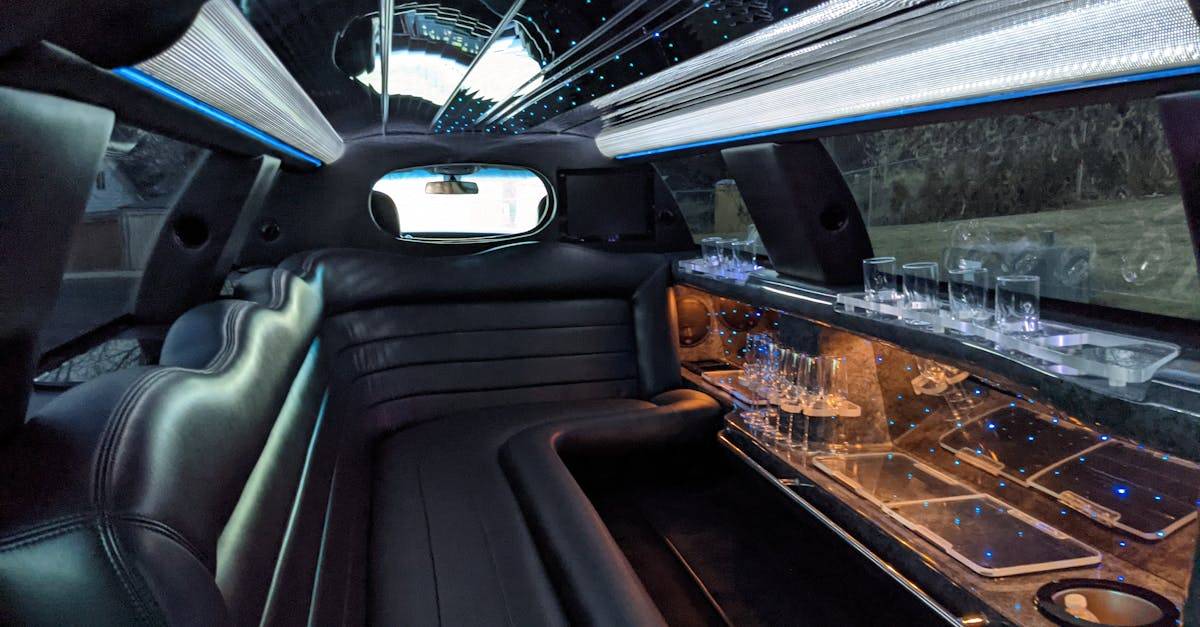 jfk limo service — stretch limousine interior